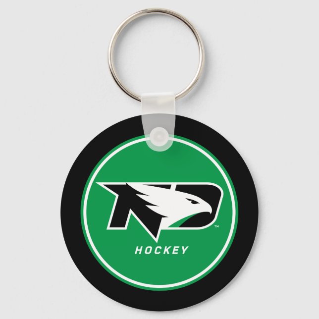 University of North Dakota Hockey Keychain (Front)