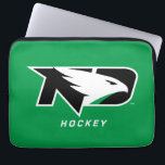 University of North Dakota Hockey Laptop Sleeve<br><div class="desc">Check out these new University of North Dakota designs! Show off your UND Hawks pride with these new University of North Dakota products. These make perfect gifts for the Fighting Hawks student, alumni, family, friend or fan in your life. All of these Zazzle products are customizable with your name, class...</div>