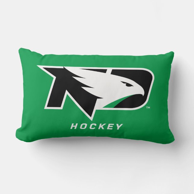 University of North Dakota Hockey Lumbar Pillow (Front)