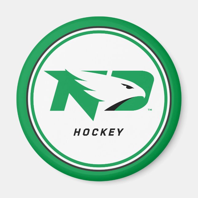 University of North Dakota Hockey Magnet (Front)