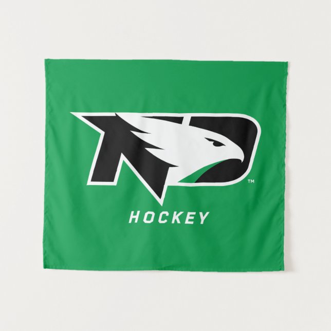 University of North Dakota Hockey Tapestry (Front (Horizontal))