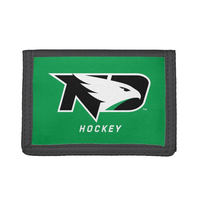 University of North Dakota Hockey Trifold Wallet (Front)
