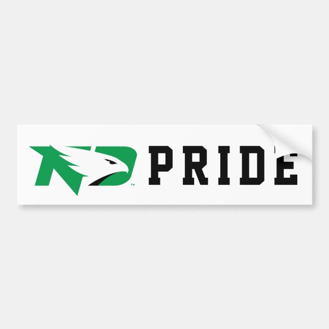University of North Dakota Logo Bumper Sticker (Front)