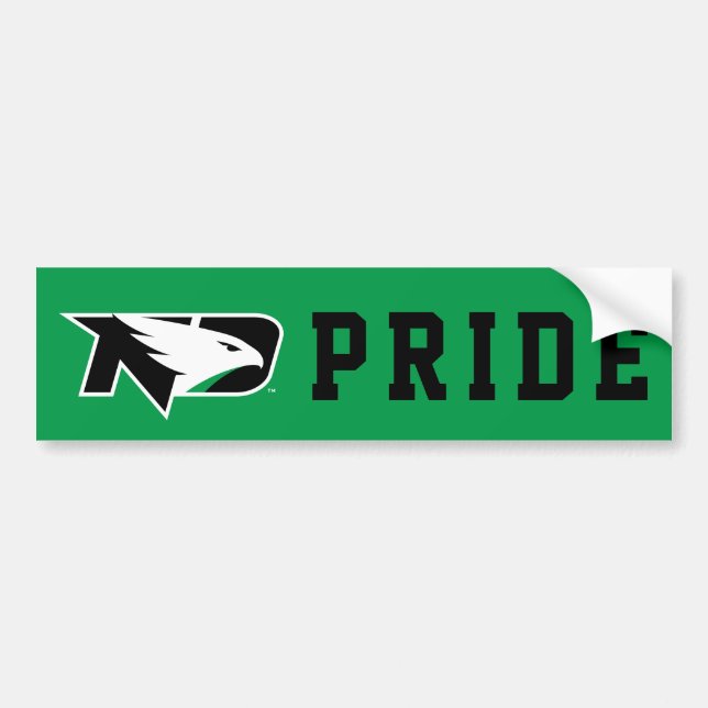 University of North Dakota Logo Bumper Sticker (Front)