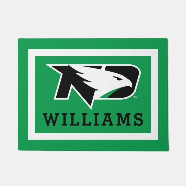 University of North Dakota Logo Doormat (Front)