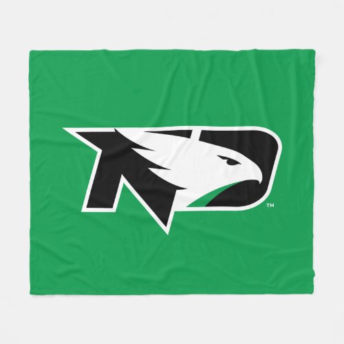 University of North Dakota Logo Fleece Blanket
