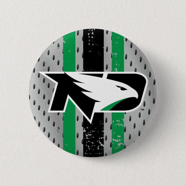 University of North Dakota Logo Jersey Button (Front)