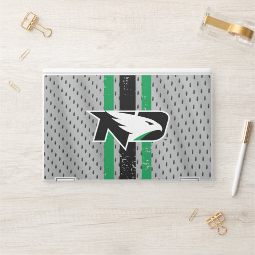 University of North Dakota Logo Jersey HP Laptop Skin