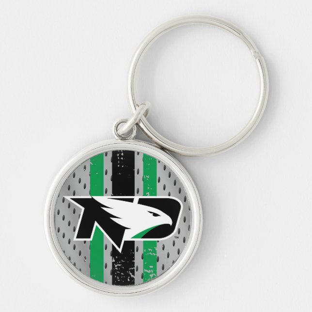 University of North Dakota Logo Jersey Keychain (Front)