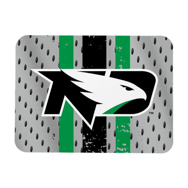 University of North Dakota Logo Jersey Magnet (Horizontal)