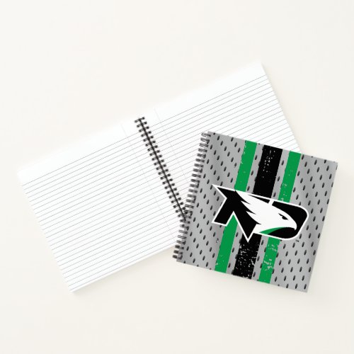 University of North Dakota Logo Jersey Notebook