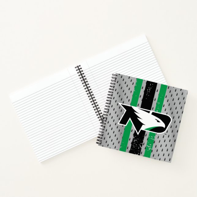University of North Dakota Logo Jersey Notebook (Inside)