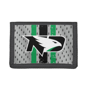 University of North Dakota Logo Jersey Tri-fold Wallet