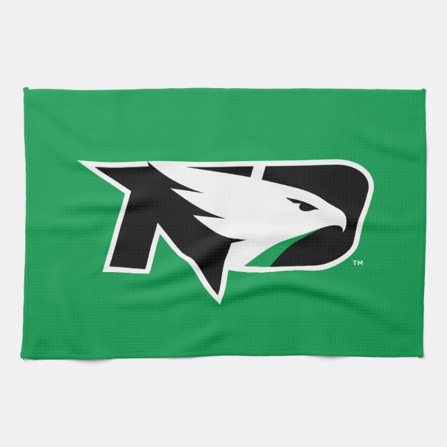 University of North Dakota Logo Kitchen Towel (Horizontal)