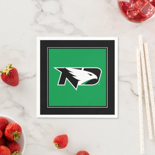 University of North Dakota Logo Napkins Zazzle