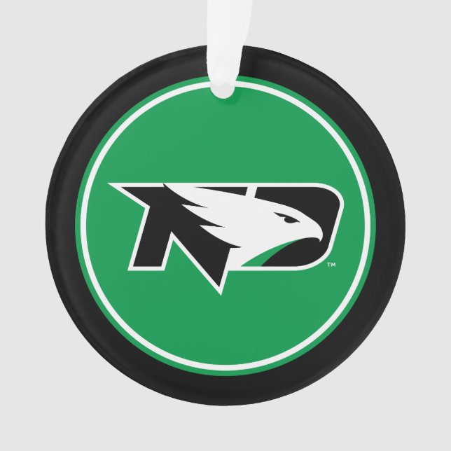 University of North Dakota Logo Ornament (Front)