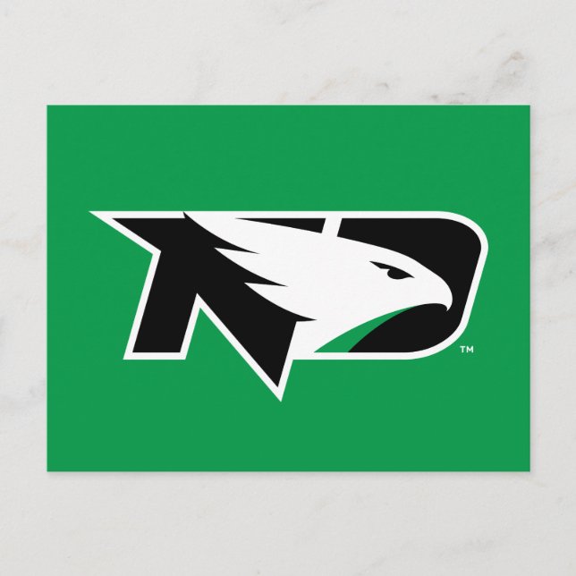 University of North Dakota Logo Postcard (Front)