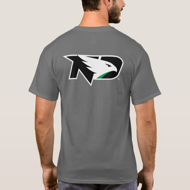 University of North Dakota Logo T-Shirt (Back)