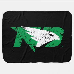 University of North Dakota Logo Vintage Baby Blanket