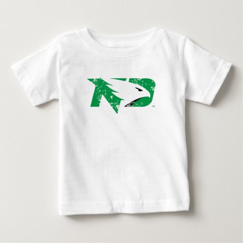 University of North Dakota Logo Vintage Baby T_Shirt