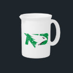 University of North Dakota Logo Vintage Beverage Pitcher<br><div class="desc">Check out these new University of North Dakota designs! Show off your UND Hawks pride with these new University of North Dakota products. These make perfect gifts for the Fighting Hawks student, alumni, family, friend or fan in your life. All of these Zazzle products are customizable with your name, class...</div>
