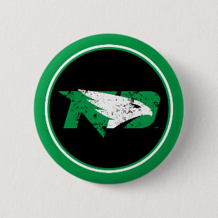 University of North Dakota Logo Vintage Button