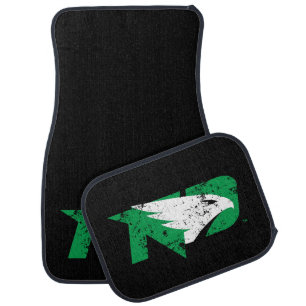 University of North Dakota Logo Vintage Car Floor Mat