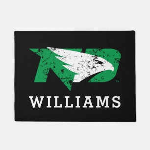 University of North Dakota Logo Vintage Doormat