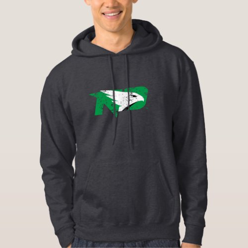 University of North Dakota Logo Vintage Hoodie