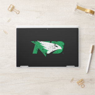 University of North Dakota Logo Vintage HP Laptop Skin