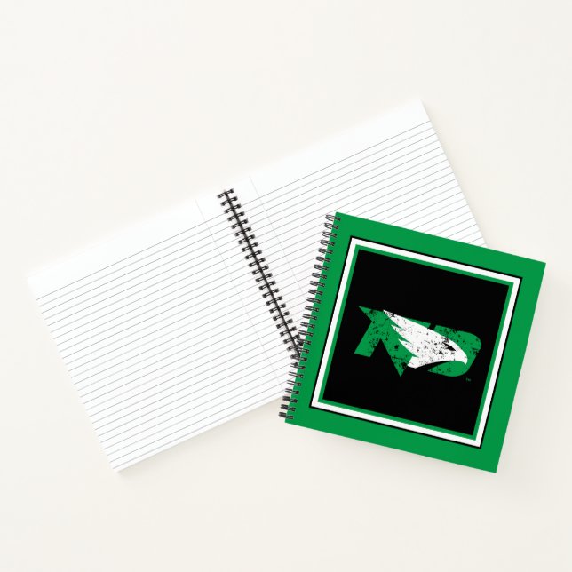 University of North Dakota Logo Vintage Notebook (Inside)