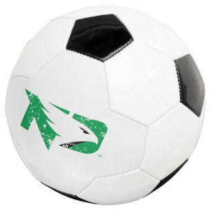University of North Dakota Logo Vintage Soccer Ball