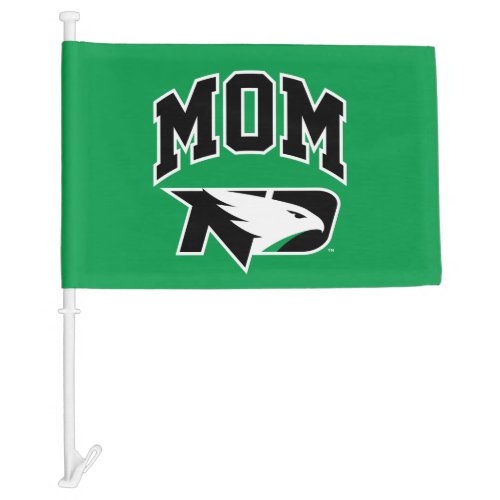 University of North Dakota Mom Car Flag