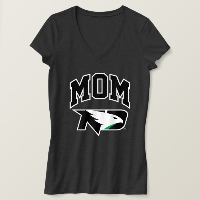 University of North Dakota Mom T-Shirt (Design Front)