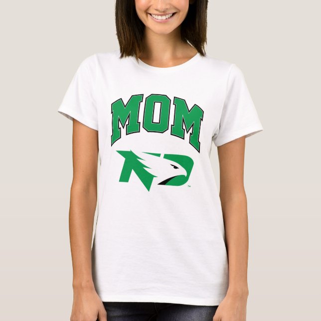 University of North Dakota Mom T-Shirt (Front)