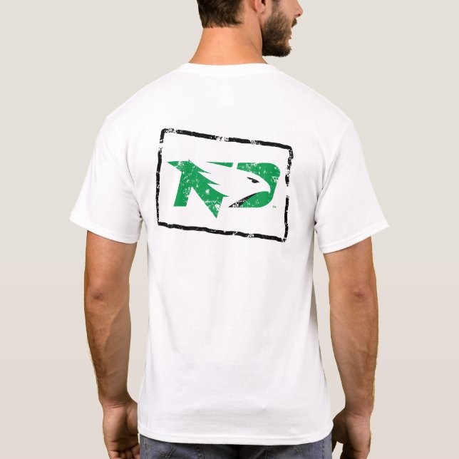 University of North Dakota State Love T-Shirt (Back)