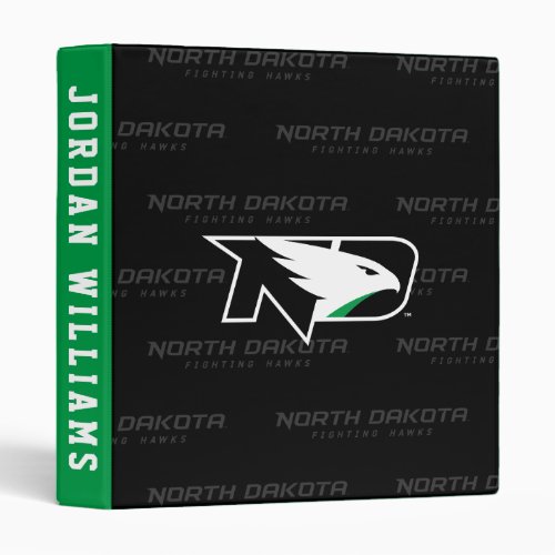 University of North Dakota Watermark 3 Ring Binder