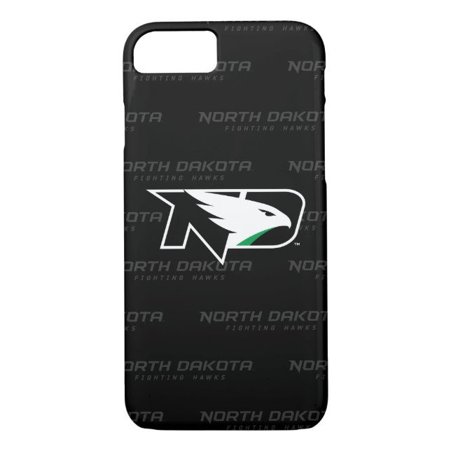 University of North Dakota Watermark Case-Mate iPhone Case (Back)