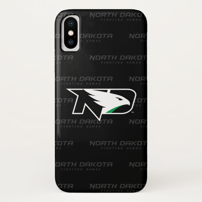 University of North Dakota Watermark Case-Mate iPhone Case (Back)