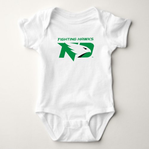 University of North Dakota with Logo Baby Bodysuit