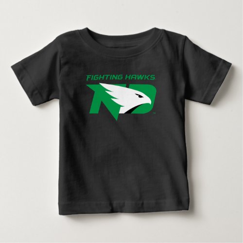 University of North Dakota with Logo Baby T_Shirt