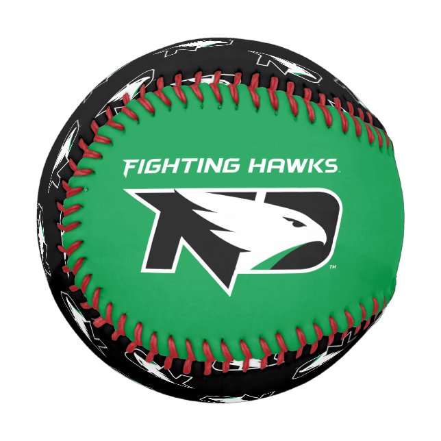University of North Dakota with Logo Baseball (Front Left)