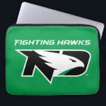 University of North Dakota with Logo Laptop Sleeve<br><div class="desc">Check out these new University of North Dakota designs! Show off your UND Hawks pride with these new University of North Dakota products. These make perfect gifts for the Fighting Hawks student, alumni, family, friend or fan in your life. All of these Zazzle products are customizable with your name, class...</div>