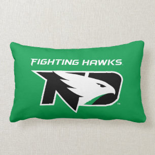 University of North Dakota with Logo Lumbar Pillow