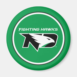 University of North Dakota with Logo Magnet