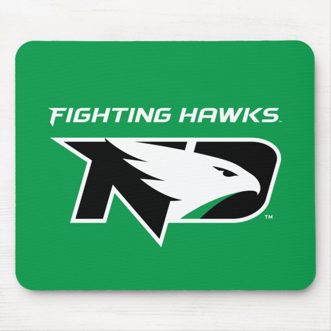University of North Dakota with Logo Mouse Pad (Front)