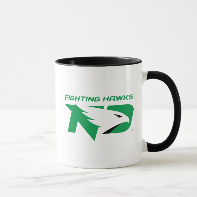 University of North Dakota with Logo Mug (Right)