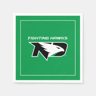 University of North Dakota with Logo Napkins