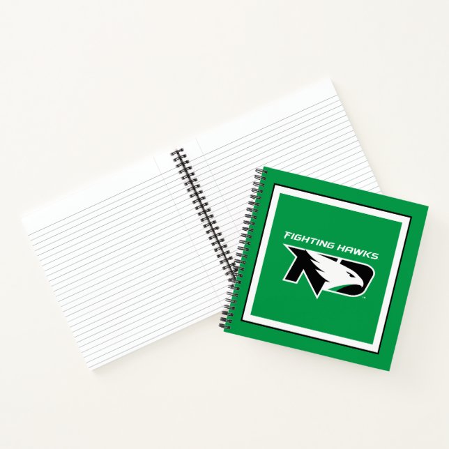 University of North Dakota with Logo Notebook (Inside)