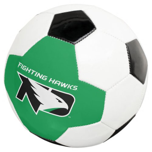 University of North Dakota with Logo Soccer Ball